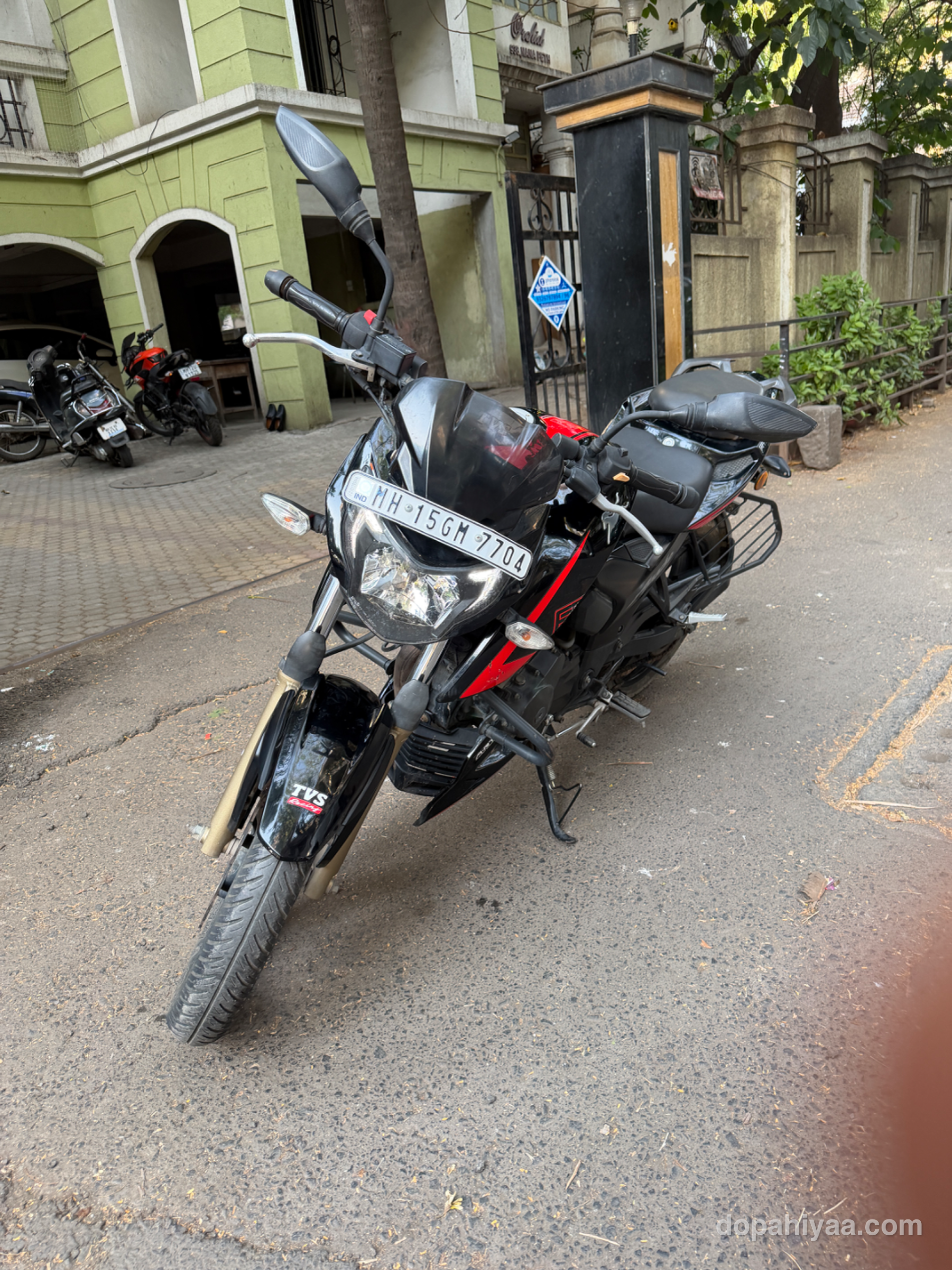 TVS Apache RTR 200 4V Front Disc - View 1