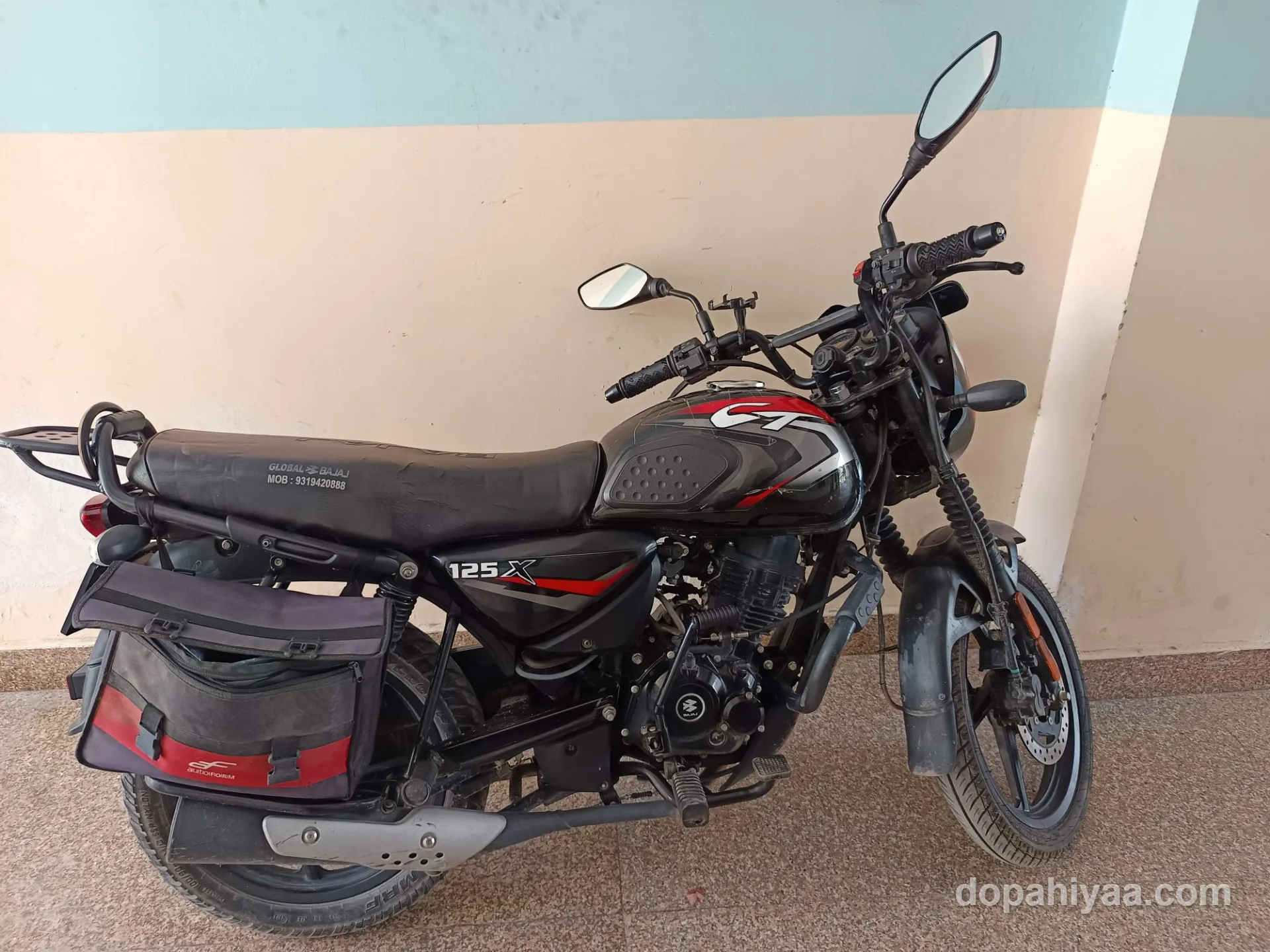 Bajaj CT 125X Disk Brakes - View 1