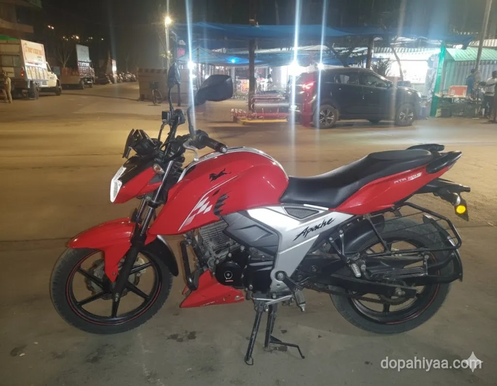 TVS Apache RTR 160 Drum self - View 1
